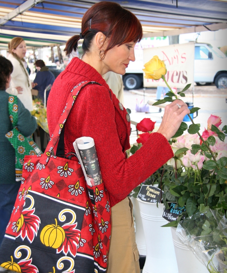 Danielle Crilly at the French Market in Wheaton