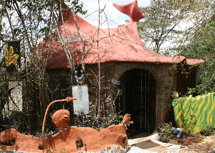 Imaginative building on Kitengela compound