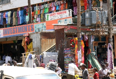The Somali fabric market